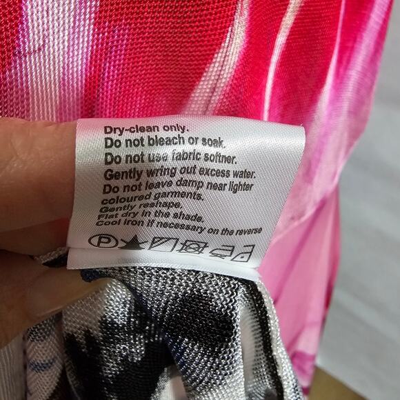 Dor Dor Couture Colorful Super Soft Asymmetric Kimono MEDIUM - Picture 15 of 15